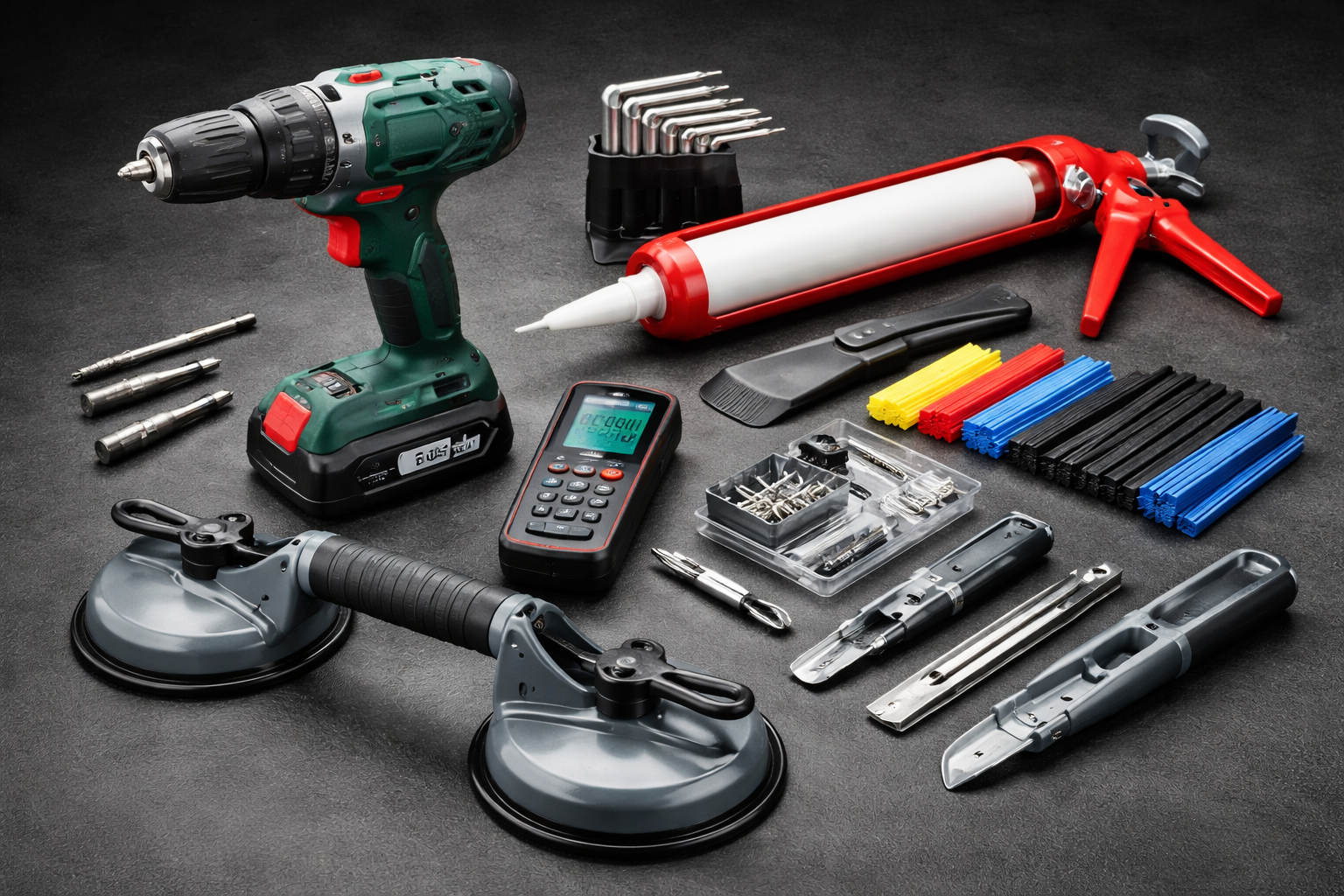 Bộ dụng cụ sửa chữa cửa sổ chuyên nghiệp